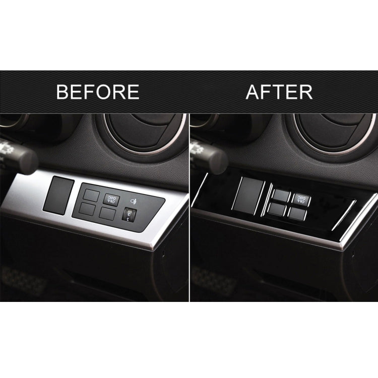 For Mazda 3 Axela 2010-2013 Car Headlight Switch Panel Set Decorative Sticker, Right Drive, Headlight Switch Panel Set, Right Drive