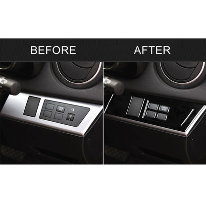 For Mazda 3 Axela 2010-2013 Car Headlight Switch Panel Set Decorative Sticker, Right Drive, Headlight Switch Panel Set, Right Drive