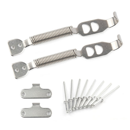 Universal Car Hood Tunning Boot Bonnet Springs Clips Pin Kit Hood Lock, Hood Lock