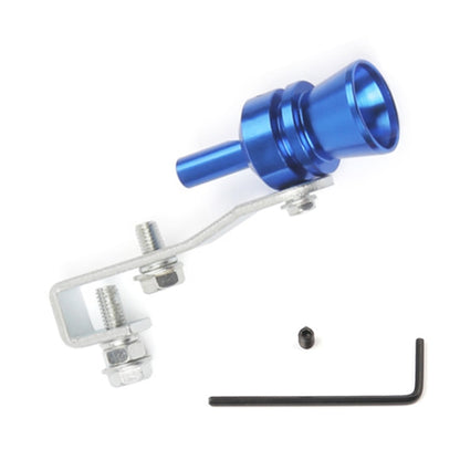 Universal Aluminum Turbo Sound Exhaust Muffler Pipe Whistle Car / Motorcycle Simulator Whistler, Size: M, Outside Diameter: 23mm, Size: M (Blue), Size: M (Red), Size: M (Silver), Size: M (Black), Size: M (Gold)