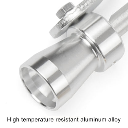 Universal Aluminum Turbo Sound Exhaust Muffler Pipe Whistle Car / Motorcycle Simulator Whistler, Size: S, Outside Diameter: 20mm, Size: S (Silver), Size: S (Black), Size: S (Gold), Size: S (Blue), Size: S (Red)