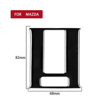 For Mazda 3 Axela 2010-2013 Car Emergency Light Switch B Decorative Sticker, Left and Right Drive Universal, Emergency Light Switch B