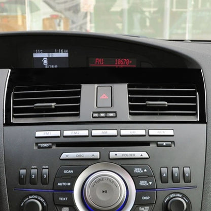 For Mazda 3 Axela 2010-2013 Car Central Vent Decorative Sticker, Left Drive, Central Vent, Left Drive