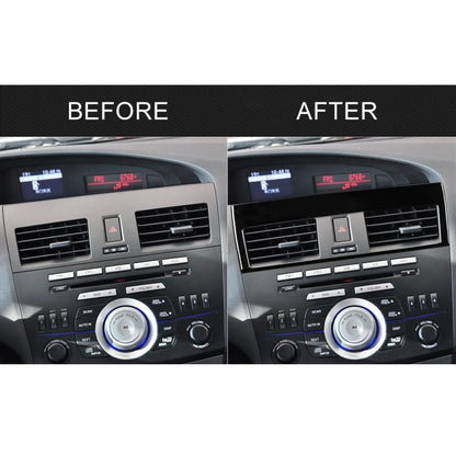 For Mazda 3 Axela 2010-2013 Car Central Vent Decorative Sticker, Left Drive, Central Vent, Left Drive