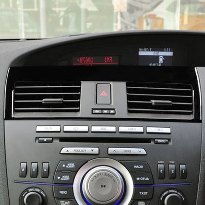 For Mazda 3 Axela 2010-2013 Car Central Vent Decorative Sticker, Right Drive, Central Vent, Right Drive