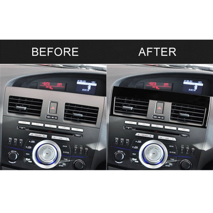 For Mazda 3 Axela 2010-2013 Car Central Vent Decorative Sticker, Right Drive, Central Vent, Right Drive
