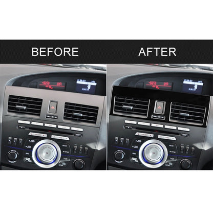 For Mazda 3 Axela 2010-2013 2 in 1 Car Central Vent Set B Decorative Sticker, Right Drive, Central Vent Set B, Right Drive