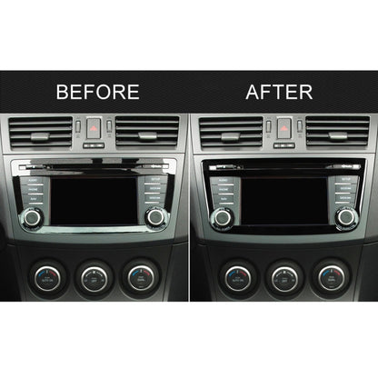 For Mazda 3 Axela 2010-2013 Car Navigation Insdie Frame Decorative Sticker, Left and Right Drive Universal, Navigation Insdie Frame