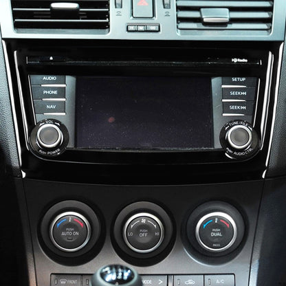 For Mazda 3 Axela 2010-2013 Car Navigation Panel Decorative Sticker, Left and Right Drive Universal, Navigation Panel
