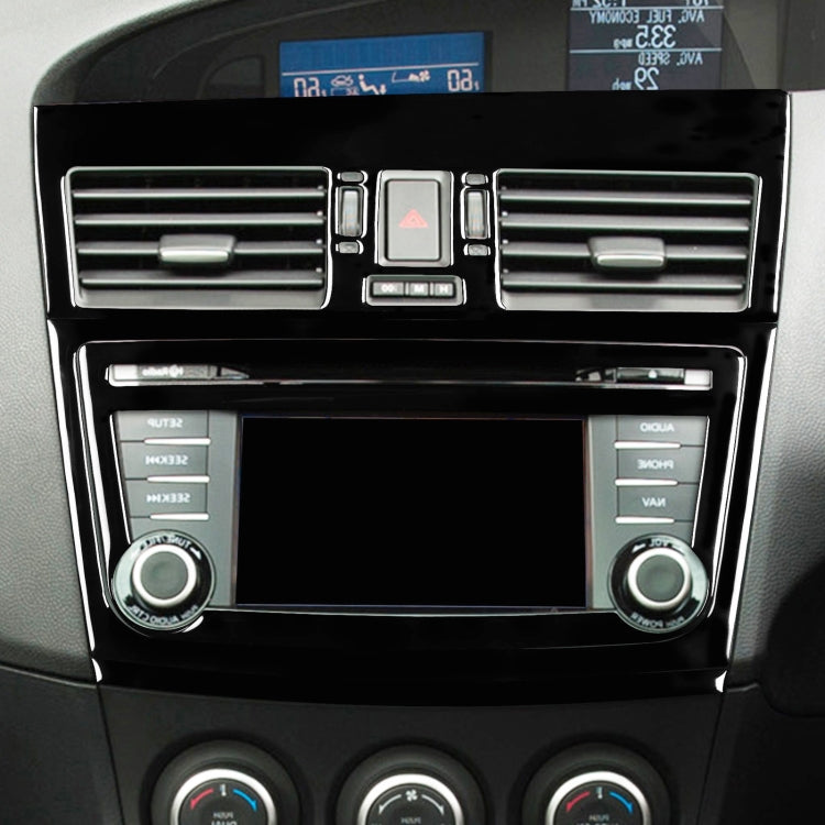 For Mazda 3 Axela 2010-2013 5 in 1 Car Central Control Navigation Set A Decorative Sticker, Right Drive, Central Control Navigation Set A, Right Drive