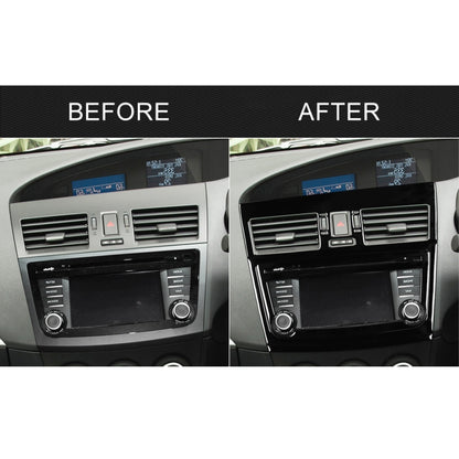 For Mazda 3 Axela 2010-2013 5 in 1 Car Central Control Navigation Set A Decorative Sticker, Right Drive, Central Control Navigation Set A, Right Drive