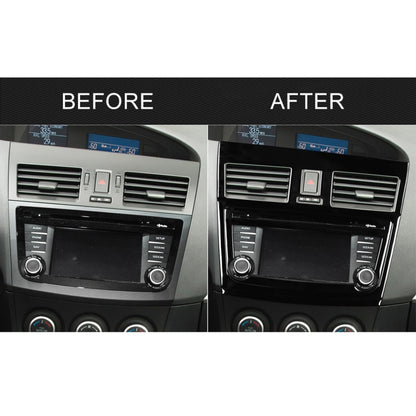 For Mazda 3 Axela 2010-2013 5 in 1 Car Central Control Navigation Set B Decorative Sticker, Left Drive, Central Control Navigation Set B, Left Drive