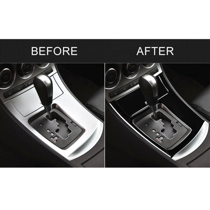 For Mazda 3 Axela 2010-2013 2 in 1 Car Gear Frame Set A Decorative Sticker, Left Drive, Gear Frame Set A, Left Drive