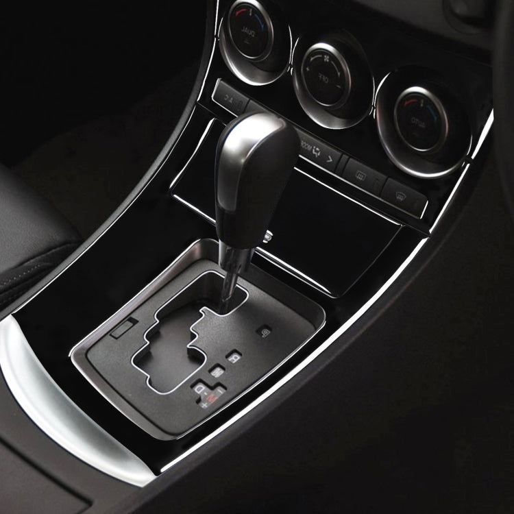 For Mazda 3 Axela 2010-2013 4 in 1 Car AC Gear Frame Set A Decorative Sticker, Right Drive, AC Gear Frame Set A, Right Drive