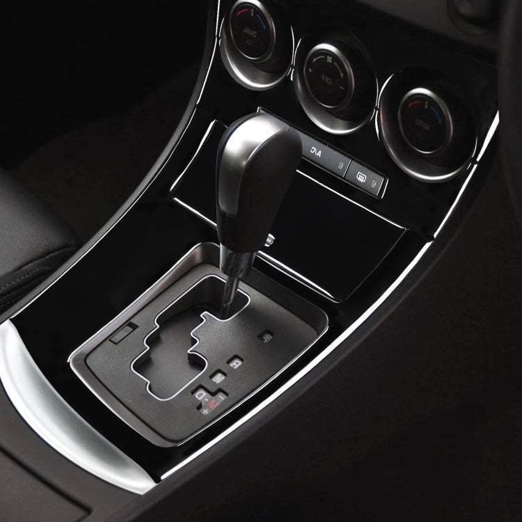 For Mazda 3 Axela 2010-2013 4 in 1 Car AC Gear Frame Set B Decorative Sticker, Right Drive, AC Gear Frame Set B, Right Drive