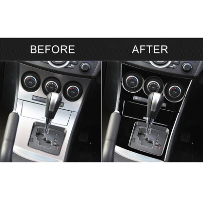 For Mazda 3 Axela 2010-2013 4 in 1 Car AC Gear Frame Set B Decorative Sticker, Right Drive, AC Gear Frame Set B, Right Drive