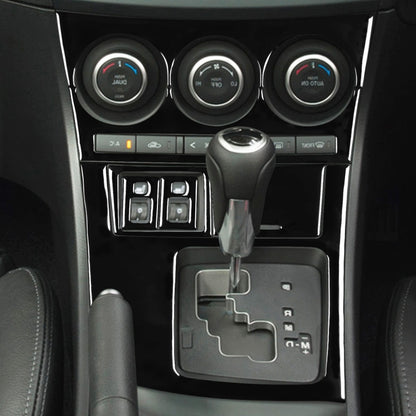 For Mazda 3 Axela 2010-2013 7 in 1 Car AC Gear Frame Set C Decorative Sticker, Right Drive, AC Gear Frame Set C, Right Drive