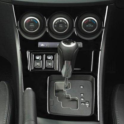For Mazda 3 Axela 2010-2013 7 in 1 Car AC Gear Frame Set D Decorative Sticker, Right Drive, AC Gear Frame Set D, Right Drive