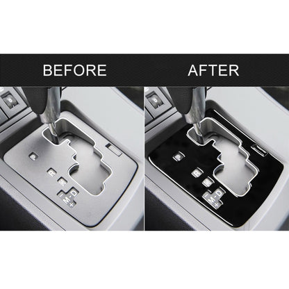 For Mazda 3 Axela 2010-2013 2 in 1 Car Gear Panel Decorative Sticker, Left Drive, Gear Panel, Left Drive