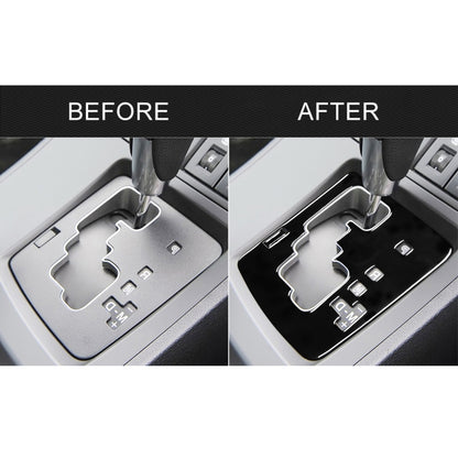 For Mazda 3 Axela 2010-2013 2 in 1 Car Gear Panel Decorative Sticker, Right Drive, Gear Panel, Right Drive