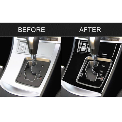 For Mazda 3 Axela 2010-2013 7 in 1 Car Gear Panel Set B Decorative Sticker, Right Drive, Gear Panel Set B, Right Drive