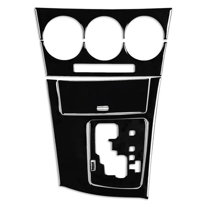 For Mazda 3 Axela 2010-2013 6 in 1 Car AC Gear Panel Set B Decorative Sticker, Right Drive, AC Gear Panel Set B, Right Drive