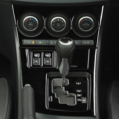 For Mazda 3 Axela 2010-2013 9 in 1 Car AC Gear Panel Set C Decorative Sticker, Right Drive, AC Gear Panel Set C, Right Drive