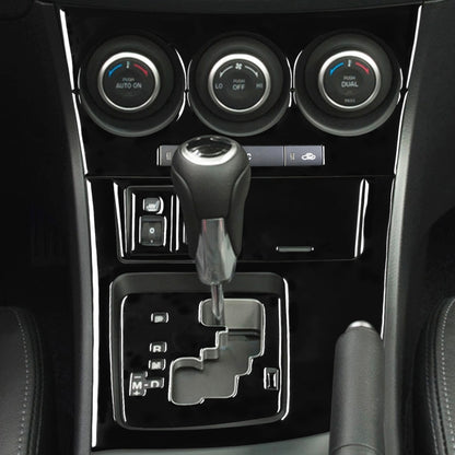 For Mazda 3 Axela 2010-2013 9 in 1 Car AC Gear Panel Set D Decorative Sticker, Left Drive, AC Gear Panel Set D, Left Drive
