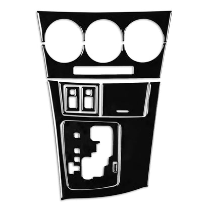 For Mazda 3 Axela 2010-2013 9 in 1 Car AC Gear Panel Set D Decorative Sticker, Left Drive, AC Gear Panel Set D, Left Drive