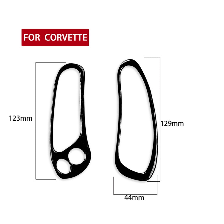 For Chevrolet Corvette C5 1998-2004 Car Speedometer Sides A Decorative Sticker, Left Drive, Speedometer Sides A