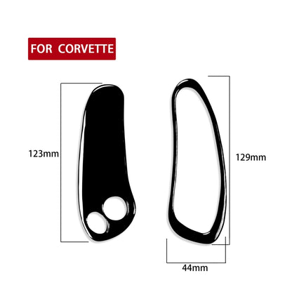 For Chevrolet Corvette C5 1998-2004 Car Speedometer Sides B Decorative Sticker, Left Drive, Speedometer Sides B