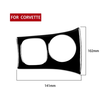For Chevrolet Corvette C5 1998-2004 Car Key Panel Decorative Sticker, Left Drive, Key Panel