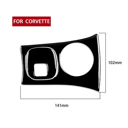 For Chevrolet Corvette C5 1998-2004 Car Key Panel Set Decorative Sticker, Left Drive, Key Panel Set