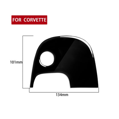 For Chevrolet Corvette C5 1998-1999 Car Lower Console A Decorative Sticker, Left Drive, Lower Console A