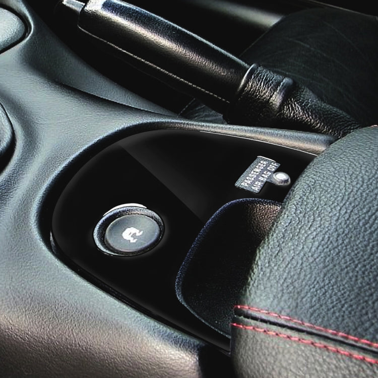For Chevrolet Corvette C5 2000-2004 Car Lower Console B Decorative Sticker, Left Drive, Lower Console B