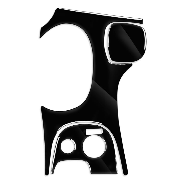 For Chevrolet Corvette C5 1998-2004 3 in 1 Car Gear Panel B Decorative Sticker, Left Drive, Gear Panel B
