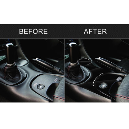 For Chevrolet Corvette C5 1998-2004 3 in 1 Car Gear Panel C Decorative Sticker, Left Drive, Gear Panel C