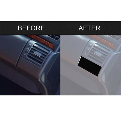 For Mercedes-Benz E-Class W210 1996-2002 Car Driver AC Air Outlet Decorative Sticker, Left Drive, Driver AC Air Outlet, Left Drive