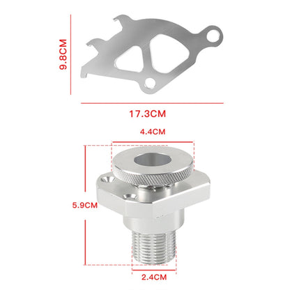 For Ford Mustang 1996-2004 Car Cable Firewall Regulator Clutch Quadrant Kit