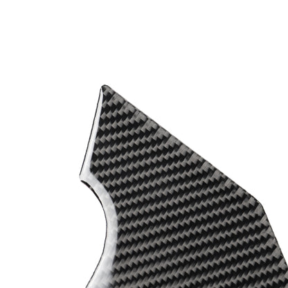 Car Left Drive Carbon Fiber Water Cup Panel Decorative Sticker for Infiniti Q50 / Q60 2014-2020, Water Cup Panel