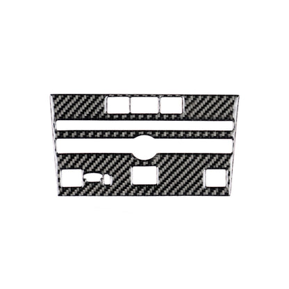 Car Carbon Fiber CD  Console Panel Decorative Sticker for Infiniti Q50 / Q60 2014-2020, CD Console Panel (A)