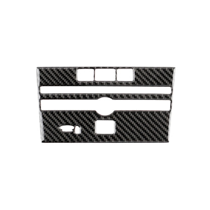 Car Carbon Fiber CD  Console Panel Decorative Sticker for Infiniti Q50 / Q60 2014-2020, CD Console Panel  (B)