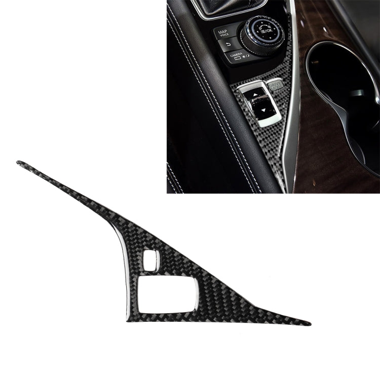 Car  Left Drive Carbon Fiber Driver Panel Decorative Sticker for Infiniti Q50 / Q60 2014-2020, Driver Panel