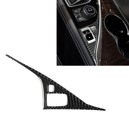 Car  Left Drive Carbon Fiber Driver Panel Decorative Sticker for Infiniti Q50 / Q60 2014-2020, Driver Panel