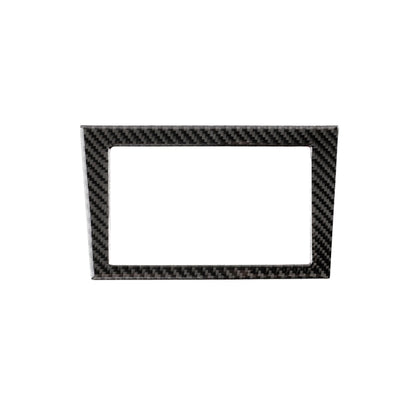 Car Carbon Fiber Navigation Frame Decorative Sticker for Infiniti Q50 / Q60 2014-2020, Navigation Frame