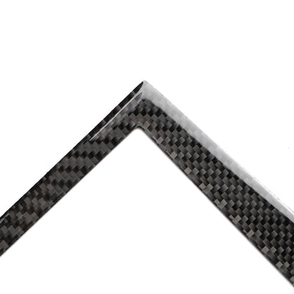 Car Carbon Fiber Navigation Frame Decorative Sticker for Infiniti Q50 / Q60 2014-2020, Navigation Frame