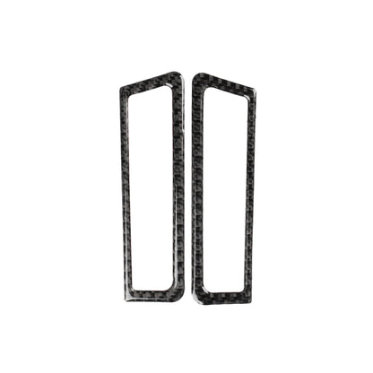 2 PCS Car Carbon Fiber A Column Air Outlet Frame Decorative Sticker for Infiniti Q50 / Q60 2014-2020, A Column Air Outlet Frame