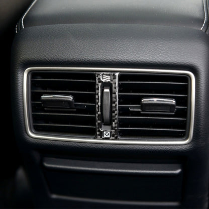Car Carbon Fiber Rear Air Outlet Decorative Sticker for Infiniti Q50 / Q60 2014-2020, Rear Air Outlet