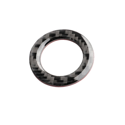Car Carbon Fiber One-button Start Decorative Sticker for Infiniti Q50 / Q60 2014-2020, One-button Start