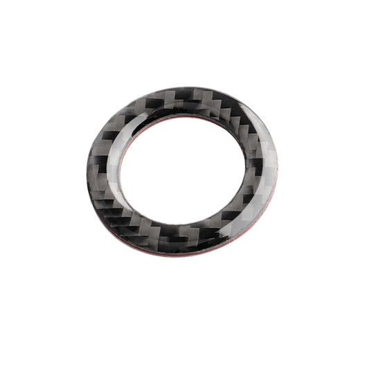 Car Carbon Fiber One-button Start Decorative Sticker for Infiniti Q50 / Q60 2014-2020, One-button Start